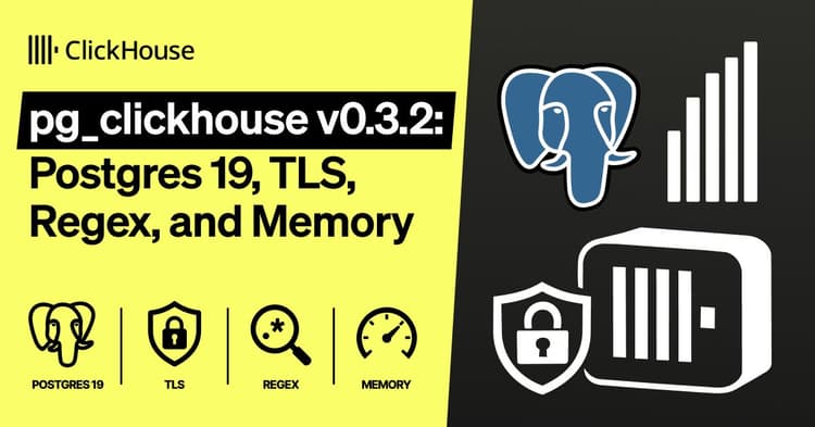 blog banner for clickhouse v0 3 2