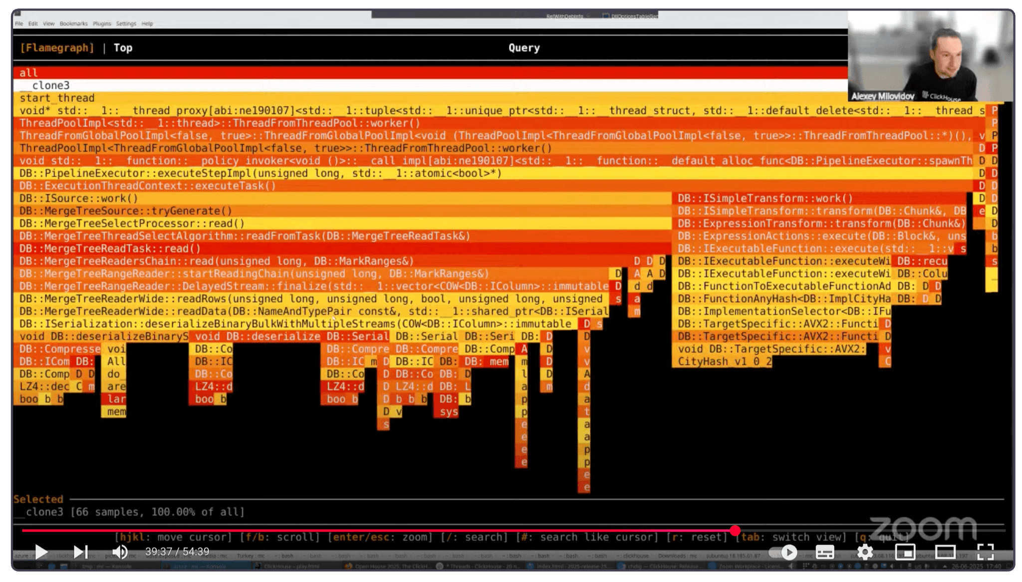 Watch example in release call