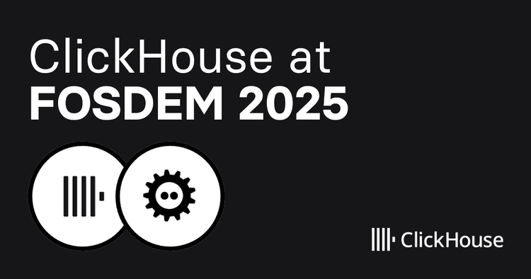 clickhouse fosdem