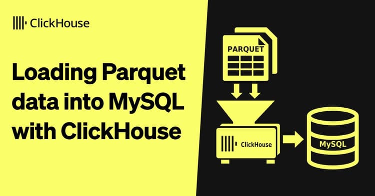loading parquet data into mysql