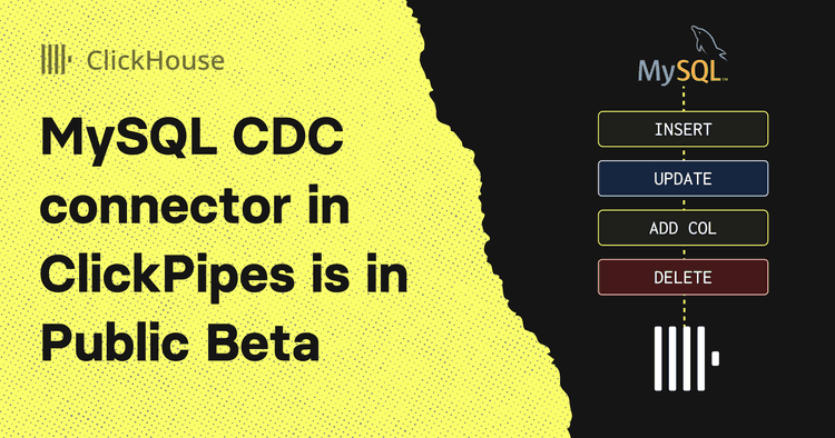 mysql cdc beta launch banner