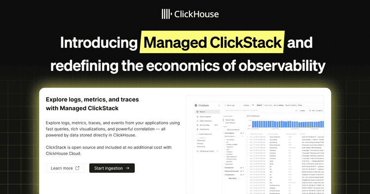 managed clickstack banner