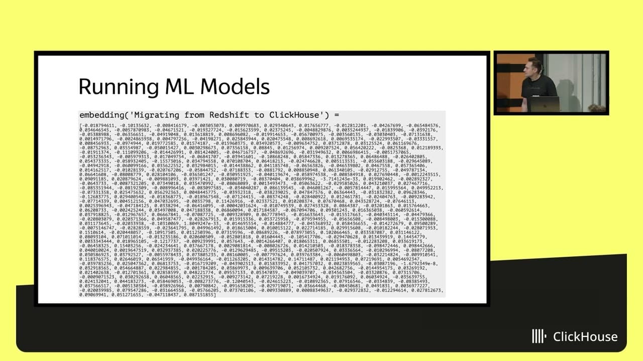Using Clickhouse for AI - with Alexey