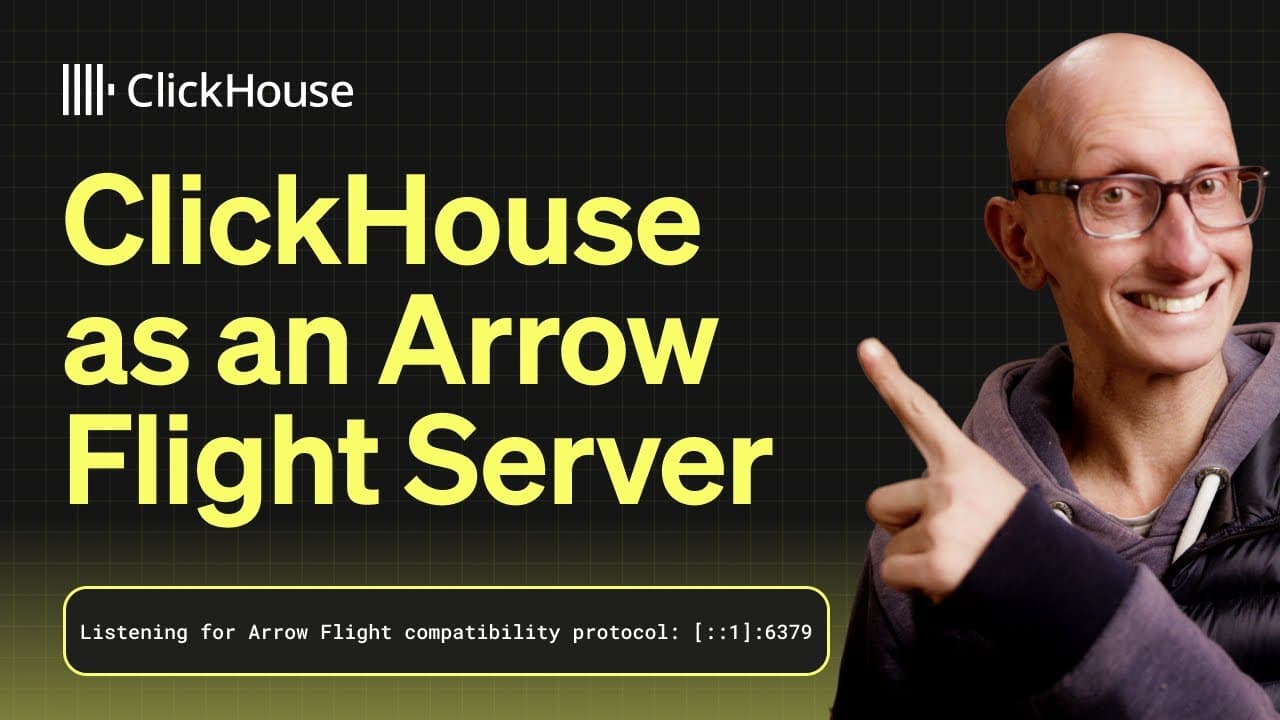 ClickHouse as an Arrow Flight Server