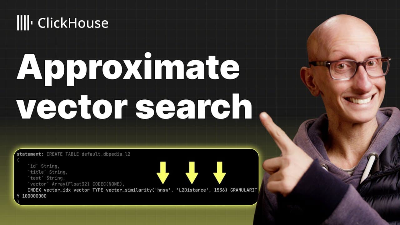 Approx vector search in ClickHouse