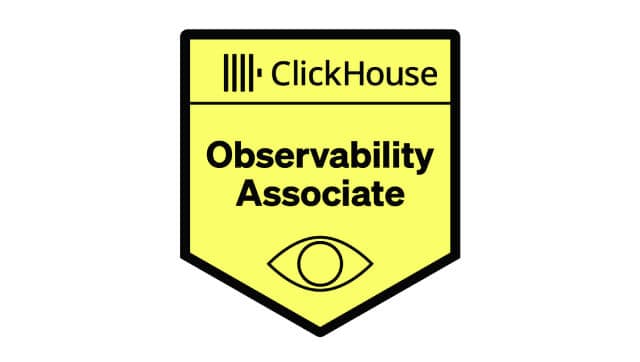 ClickHouse Observability Associate