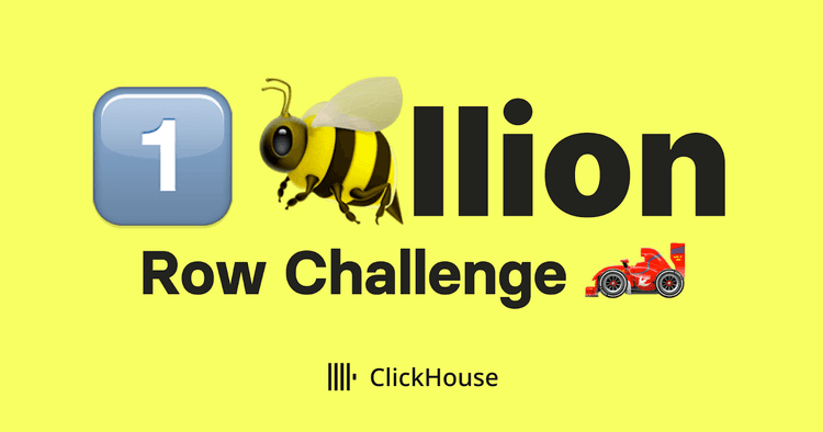 1 billion row challenge clickhouse
