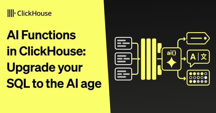 ai functions in clickhouse