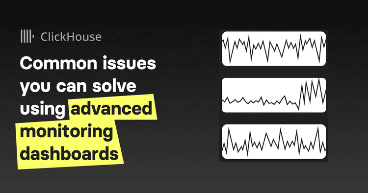 common issues you can solve using advanced monitoring dashboards