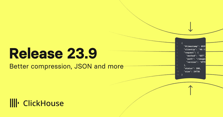 release 23 9 json and more