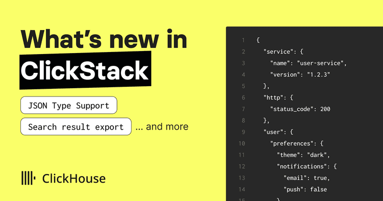 whats new in clickstack 1