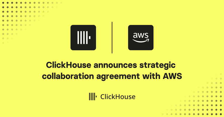 clickhouse aws partnership