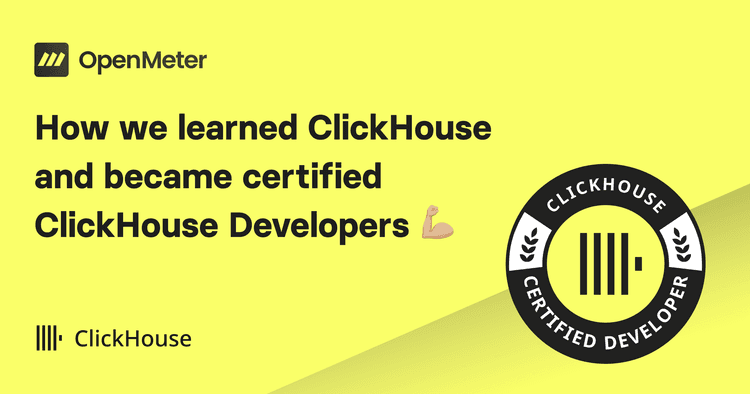 openmeter learned clickhouse