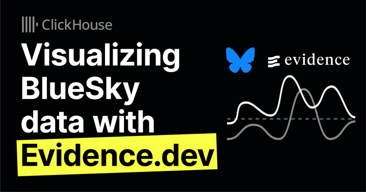 Visualizing BlueSky data with Evidence.dev